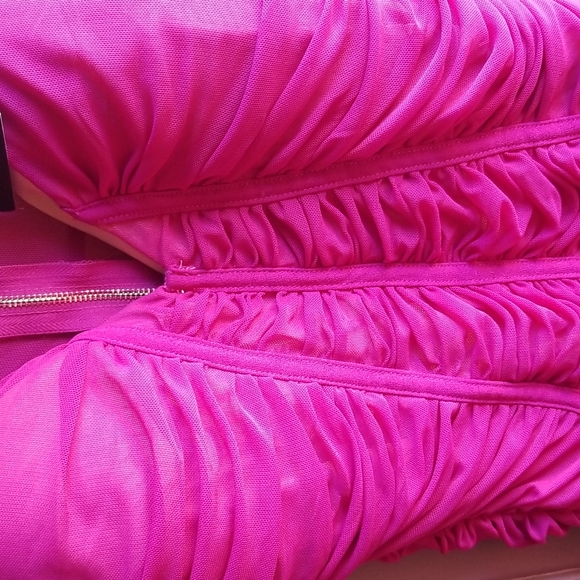 NWT Fashinova Simply Satisfying Ruched Mini Dress - Picture 9 of 12